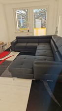 Ledercouchgarnitur
