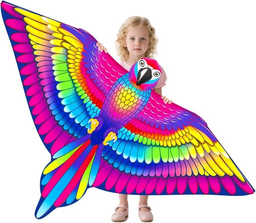 Riesige papagei flugdrachen - riesige,