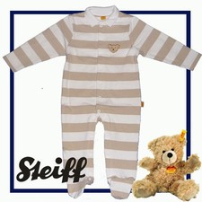 reduziert! STEIFF Nicky Strampler/Spieler/Schlafanzug in beige/white Gr. 80
