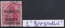Allenstein Mi-Nr.: 2 mit gutem