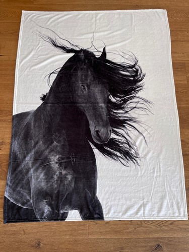 Pferde kuscheldecke - xl,