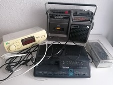 3 alte Radios,(N)recorder, Telefunken, Xebo, teils defekt, für Bastler