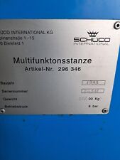 Stanze Multifunktionsstanze Schüco 296346, gebraucht, Fensterbau