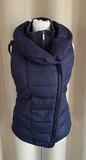 * S. OLIVER warme Daunen Weste Steppweste blau Größe 38 *