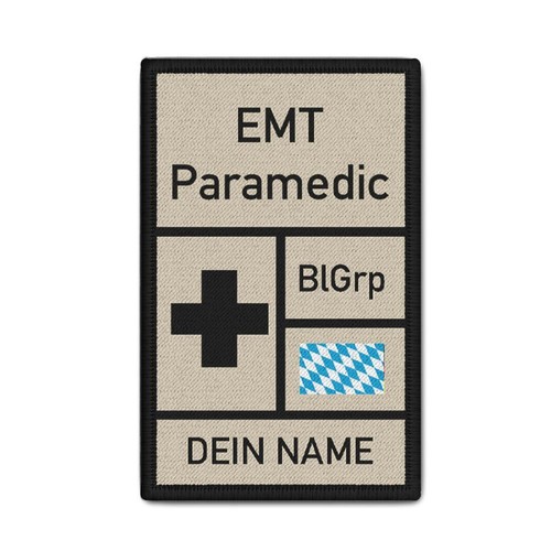 Rank patch 8x6cm emt - rank, 9,8x6cm