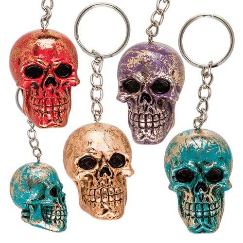 Schlüsselanhänger totenkopf - schlüsselanhänger,