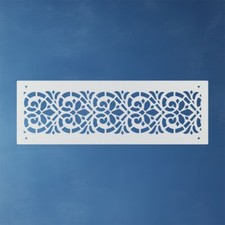 Schablone XL Bordüre Herz Barock Muster - LB44