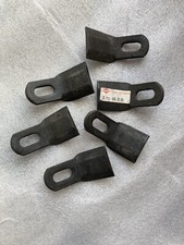 6xOriginal Kuhn Schlegelmesser 90 x 35 mm für Mulcher