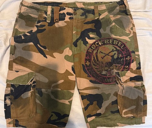 Cargo short camouflage rock - cargo,