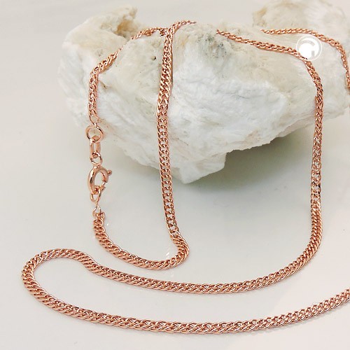 Halskette 2mm doppelrhombus - halskette,