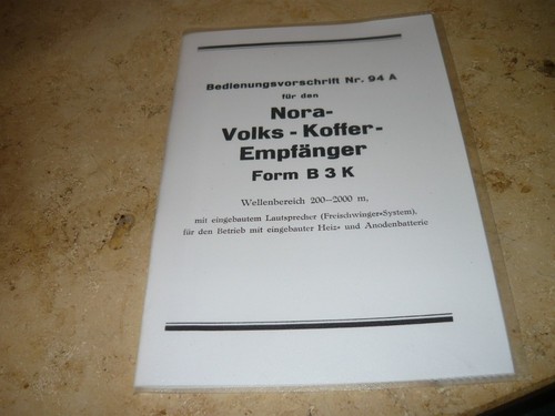 Volksempfänger nora volks - volks,