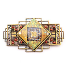 Wunderschöne Designer Brosche