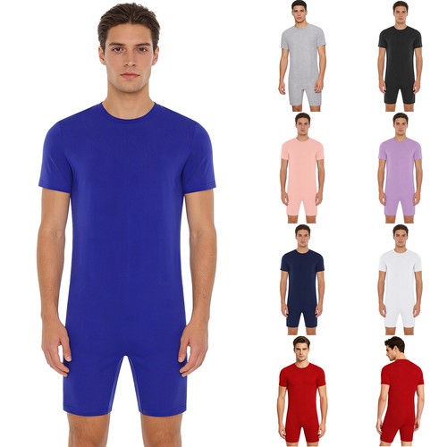 Herren pflegeoverall kurzarm - herren,