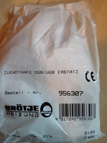 Brötje zündtrafo 956307 - brötje,
