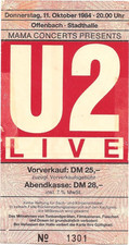 U2   In Concert 1984 Offenbach