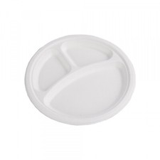 500 Teller rund 3-geteilt