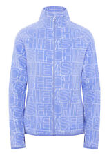 Chiemsee Damen Fleecejacke Stehkragen Blau gemustert 12211602 Gr. S-XL