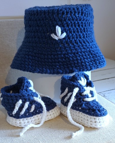 Baby gehäkelt bucket hat - hat, und