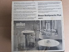 Braun Multipractic Plus UKRT1 Schlageinsatz für Küchenmaschine 