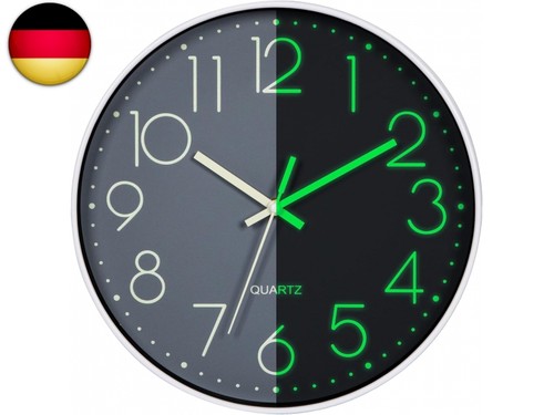 Leuchtend wanduhr ohne - leuchtend,