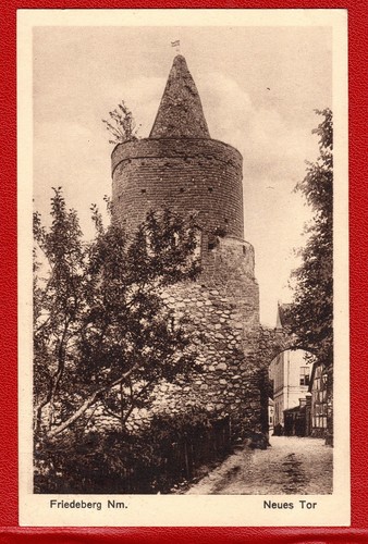 Alte friedeberg - ak, s/w