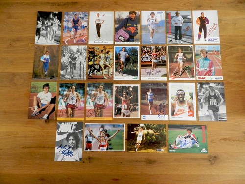 Autogramme leichtathletik - 25,