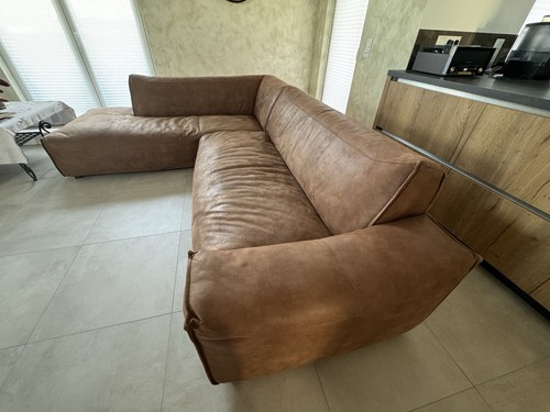 Couch aus echtem - wild, leder