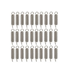 100x Zugfeder Federstahl