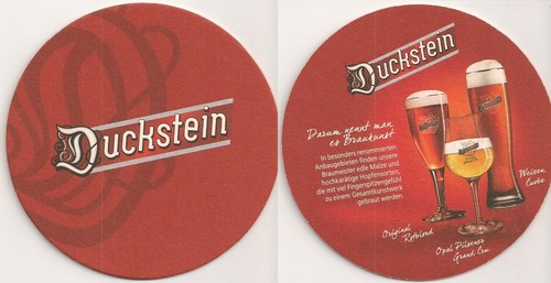 Duckstein bierdeckel darum - bierdeckel, "darum
