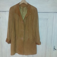 Sehr Schöner Waschleder Mantel echtes Leder  Gr. 40 Neuwertig  Top Zustand