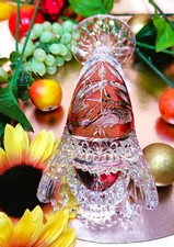 Hofbauer Red Bird Vase Anna