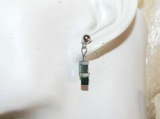 Ohrringe Hämatit Würfel Cube