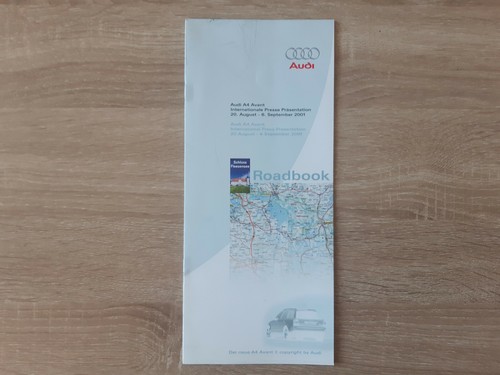 Audi avant road book - avant,