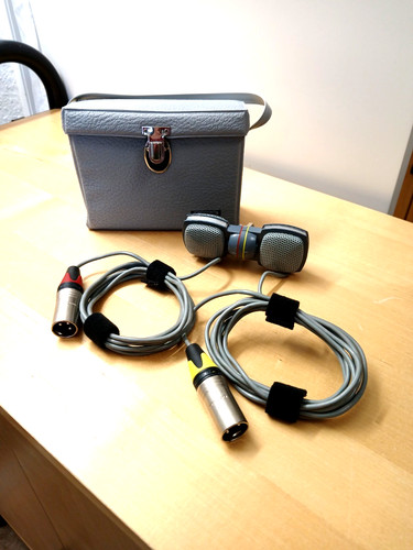 Vintage stereo mikrofon - stereo,