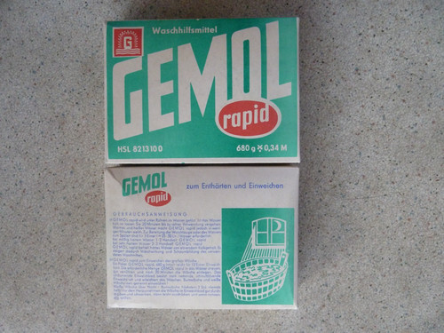 Gemol waschpulver ddr - gemol,