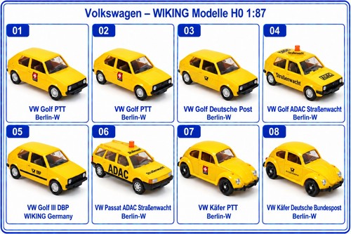 Wiking modelle 87 - wiking, vw