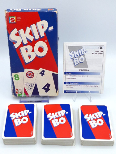 Skip uno kartenspiel - skip-bo,