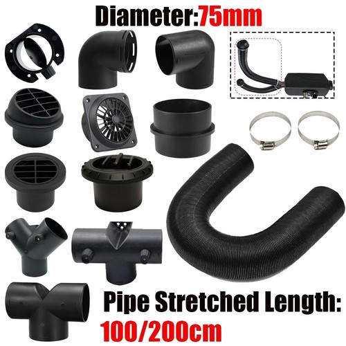 75mm luft dieselheizung - 75mm,