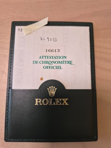 Rolex garantie original - rolex,