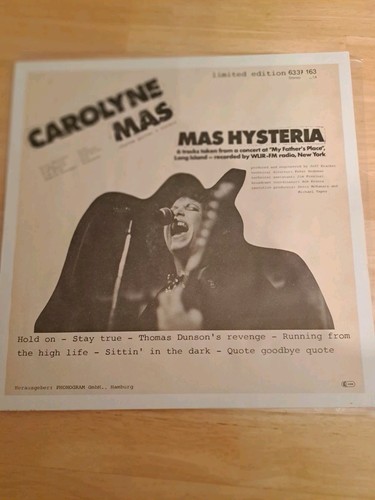 Carolyne mas hysteria - carolyne,
