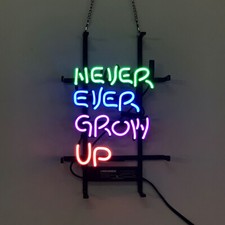 Never Ever Grow Up 28cm Glas