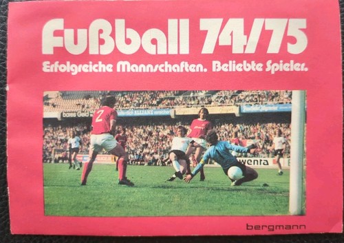 Bergmann bundesliga 75 - -, 74/75
