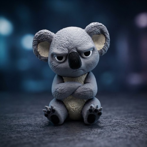 Frecher grumpy koala - 🔥,