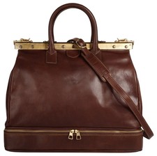 piké Reisetasche echt Leder -