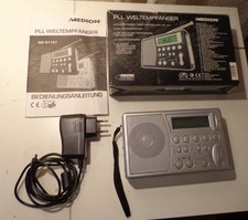 Medion PLL Weltempfänger MD81157  silber tragbares Radio Reiseradio * OVP * TOP
