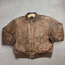 Leder Fliegerjacke Erwachsene