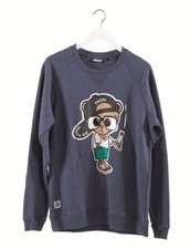 PANUU Dope Crew Sweatshirt 10439 dunkelblau L