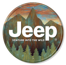 US Retro Schild: JEEP Venture