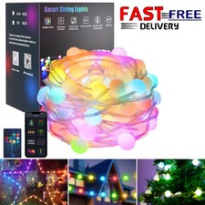 RGB IC LED String Fairy Lights Lichter Nachtlicht IP65 Wasserdicht Lichterkette