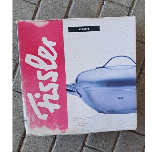 Fissler classic wok - classic, edelstahl